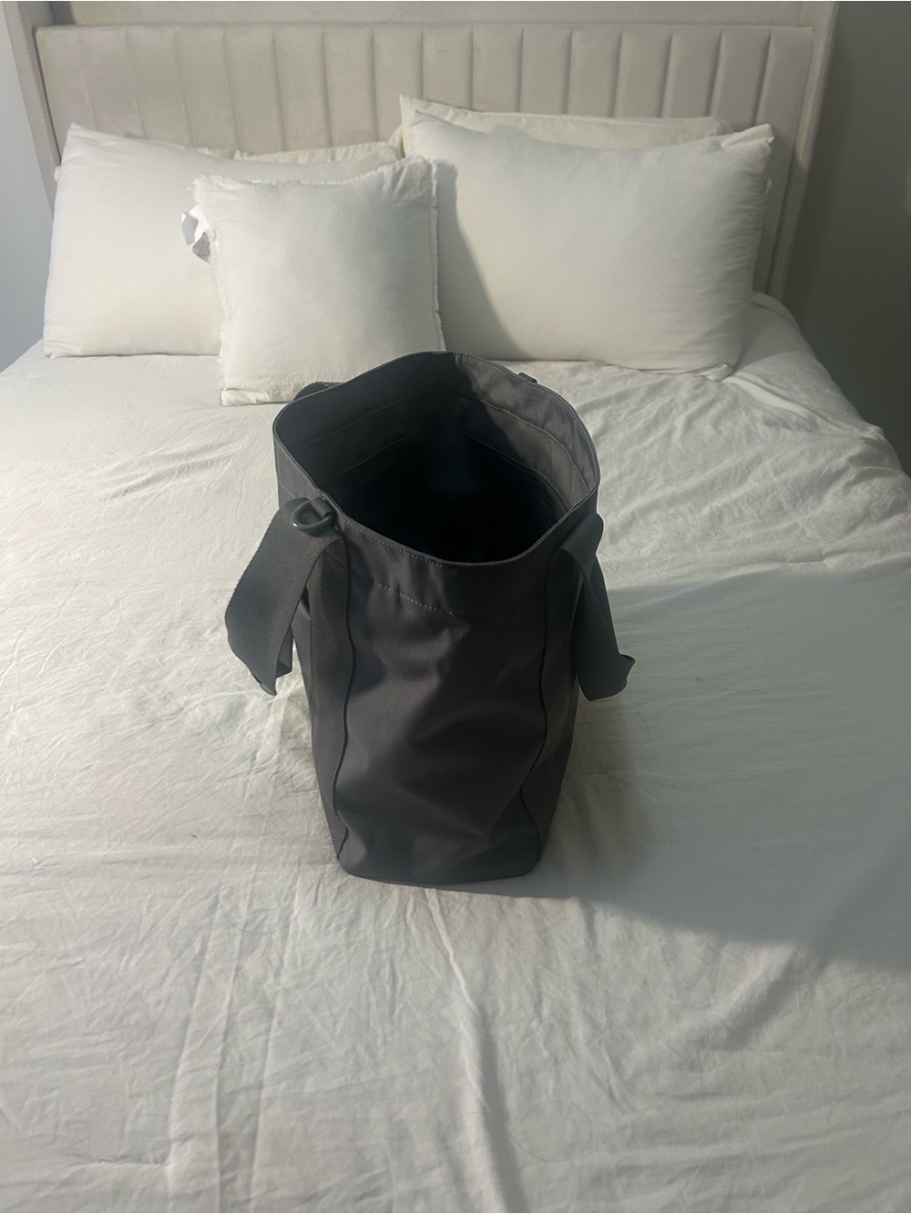 BEIS Charcoal Gray Everyday Duffel Tote